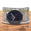 Imperial Stone Bead Hand-Woven Watch With Bohemian Style - Crystal Beading