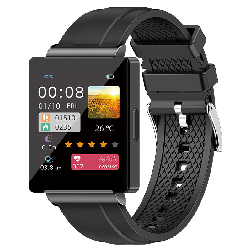 Bearscome Blood Sugar Blood Pressure Blood oxygen Sleep Monitoring Waterproof Smartwatch