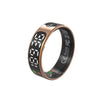 2025 Smart ring 5ATM waterproof blood oxygen pressure sleep heart rate monitor - Rose gold