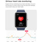 BEARSCOME BCY9Pro Blood Pressure Heart Rate Blood oxygen Blood Sugar Monitoring Bluetooth Talk Play Music Health Waterproof Smartwatch