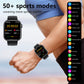 Bearscome F57 Blood Sugar Blood Pressure Heart Rate Blood oxygen Sleep Monitoring Waterproof Smartwatch