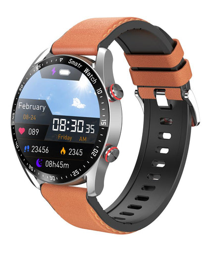 Bearscome ECG+PPG blood pressure blood oxygen sleep monitoring Bluetooth smart watch