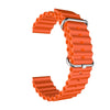 Marine silicone strap 22mm - Orange