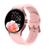 BEARSCOME Blood Pressure Blood oxygen Blood Sugar Monitoring Bluetooth Talk Play Music Health Waterproof Smartwatch - Y80 Sakura Pink