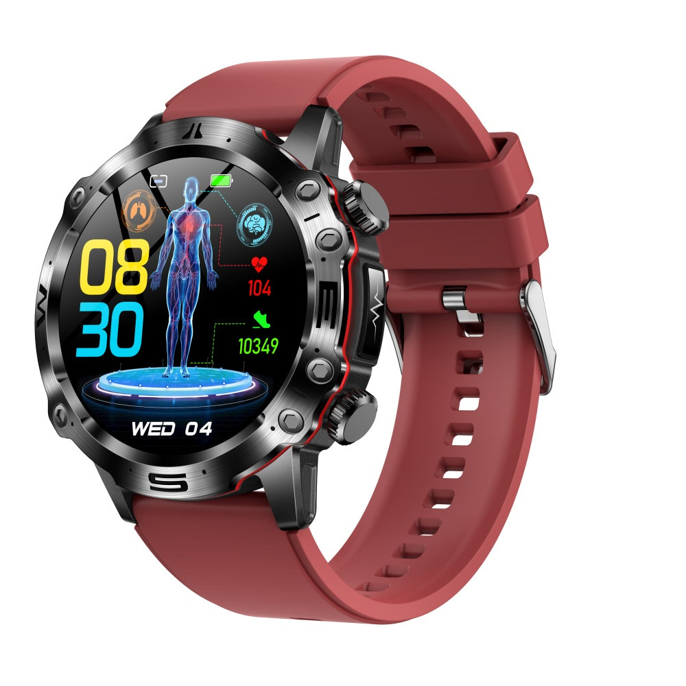 Bearscome PRO 3 High-end ECG/EKG blood sugar health HD sports smart watch